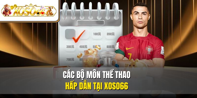 Thể Thao XOSO66 – Sân Chơi Cá Cược Thể Thao Đáng Tin Cậy 5 Các bộ môn thể thao hấp dẫn tại XOSO66